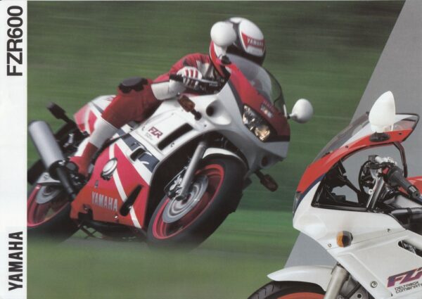 Prospekt brochure YAMAHA FZR 600 1993