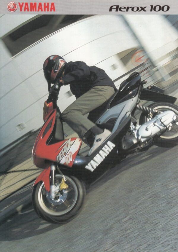 YAMAHA Aerox 100 Prospekt brochure 2001