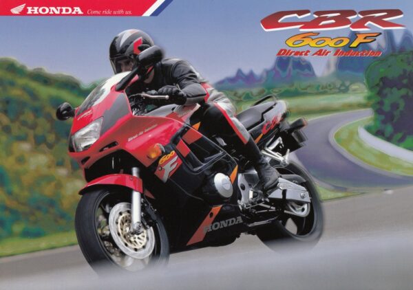 Prospekt brochure HONDA CBR 600 F PC25 1994