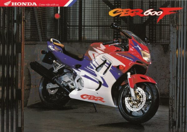 Prospekt brochure HONDA CBR 600 F PC31 1997