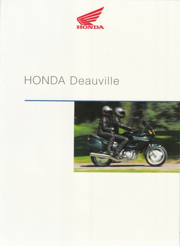 Prospekt brochure HONDA NT 650 V Deauville 2001