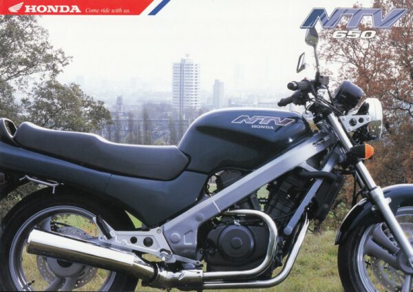 Prospekt brochure HONDA NTV 650 1996