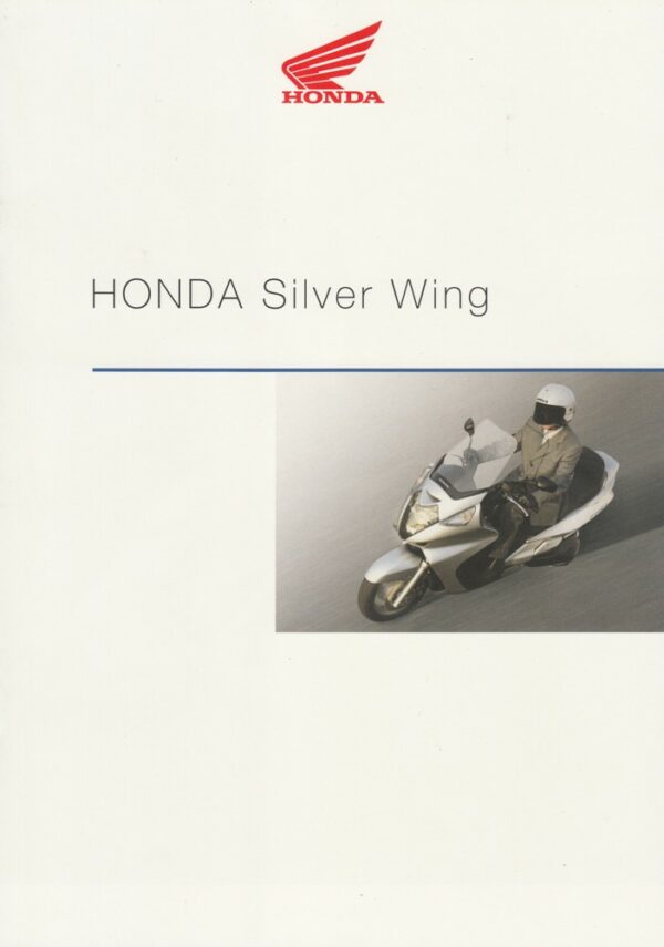 Prospekt brochure HONDA Silver Wing 2001