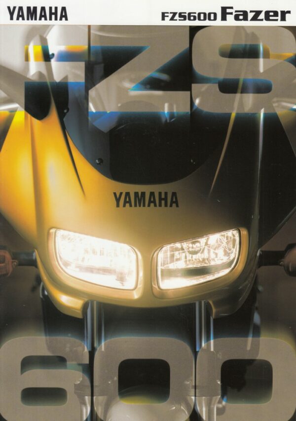 Prospekt brochure YAMAHA FZS 600 Fazer 1998 1