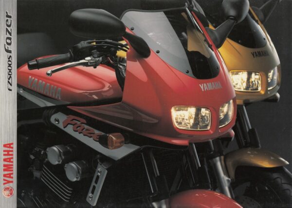 Prospekt brochure YAMAHA FZS 600 S Fazer 2000