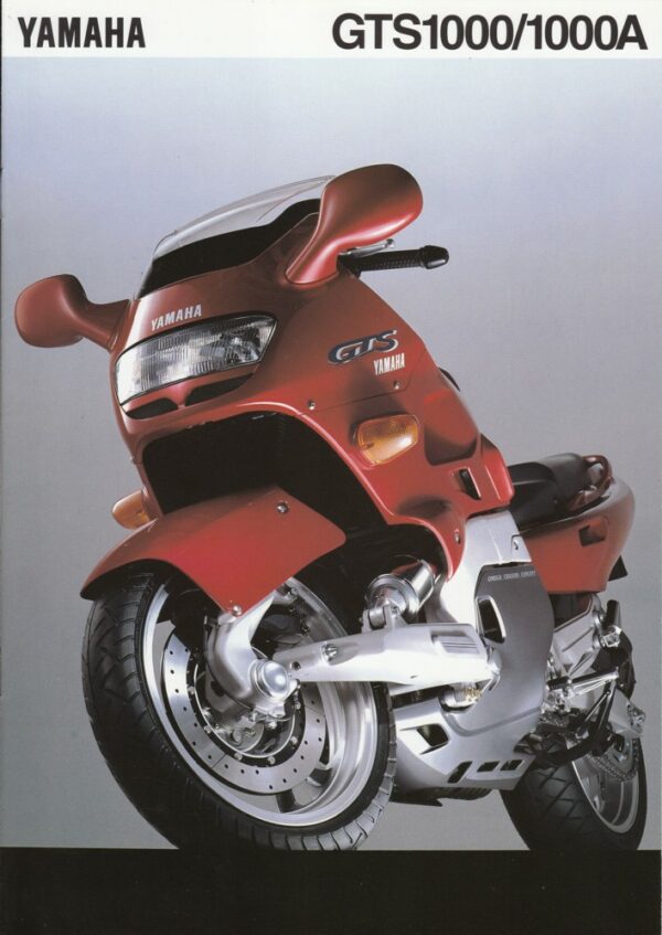 Prospekt brochure YAMAHA GTS 1000 A 1993