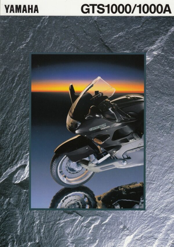 Prospekt brochure YAMAHA GTS 1000 A 1994