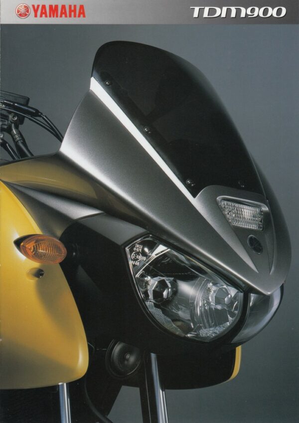 YAMAHA TDM 900 + Prospekt brochure + 8 Seiten + aus 2002