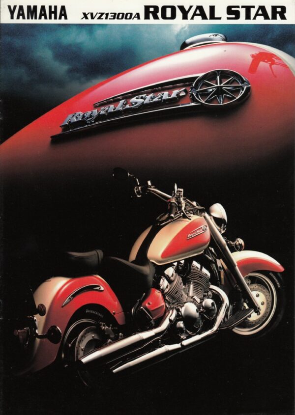 Prospekt brochure YAMAHA XVZ 1300 A Royal Star 1996