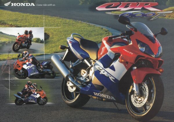 Prospekt flyer HONDA CBR 600 F 2000