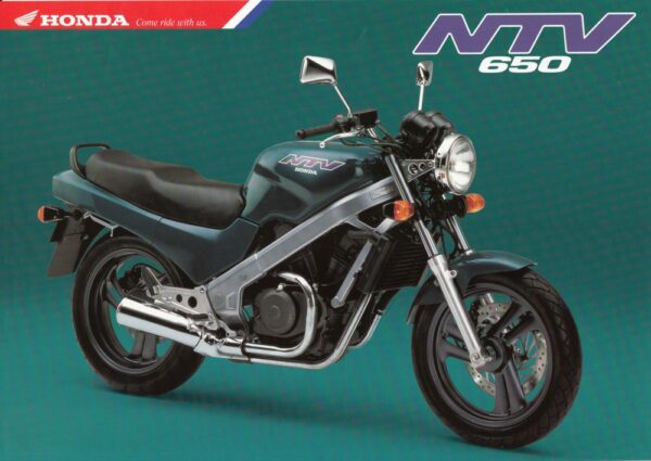 Prospekt flyer HONDA NTV 650 1992