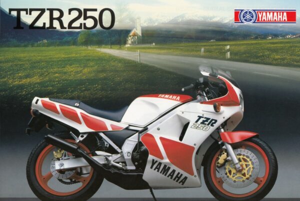 Prospekt flyer YAMAHA TZR 250 1987