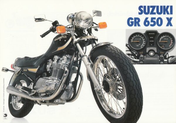 SUZUKI GR 650 X 1983