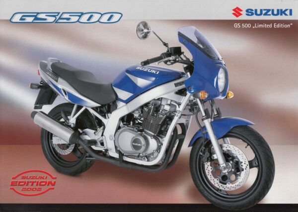 SUZUKI GS 500 Limited Edition 2002