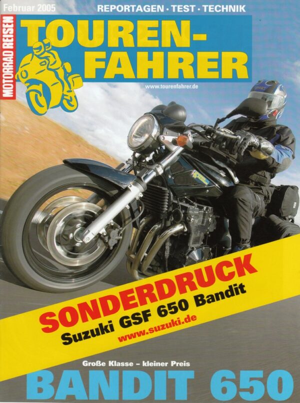 SUZUKI GSF 650 Testbericht