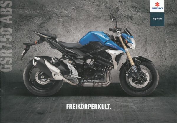 SUZUKI GSR750 ABS 2012