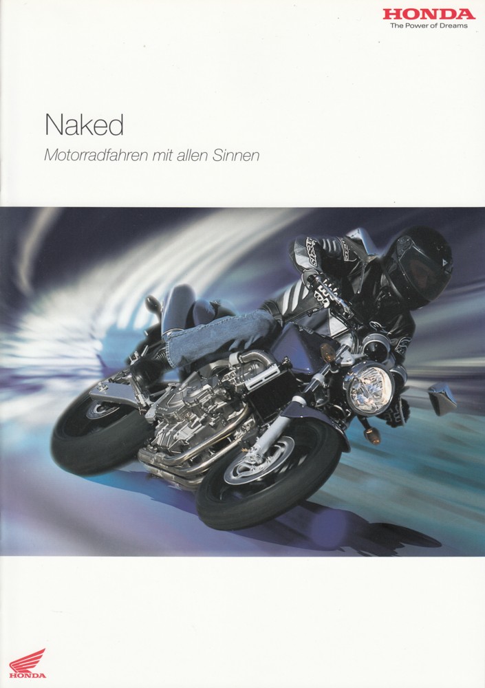 Prospekt Honda Naked Prospekt Brochure Seiten Aus