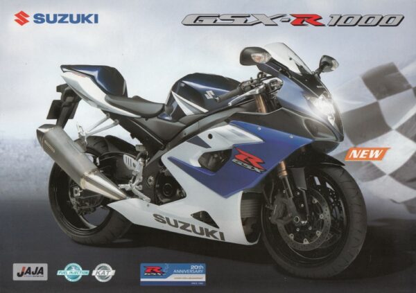 SUZUKI GSX-R 1000 + Prospekt brochure + 6 Seiten + aus 2004
