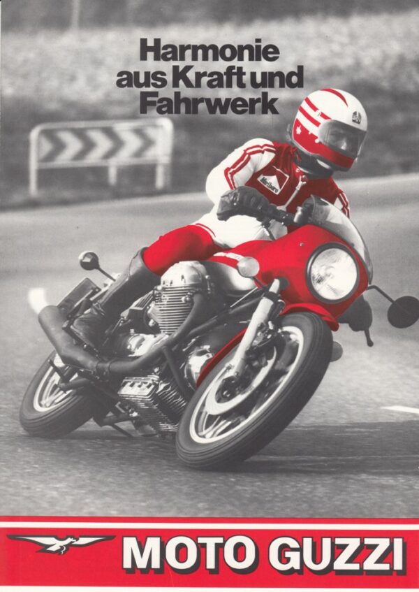 MOTO GUZZI + Katalog 1978 ? + Prospekt brochure + 4 Seiten