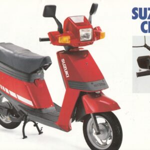 SUZUKI CP 50 + Prospekt flyer + 1 Blatt / 2 Seiten