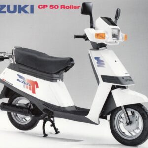 SUZUKI CP 50 + Prospekt flyer + 1 Blatt / 2 Seiten