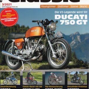 Motorrad Classic 3/2021 – Ducati 750 GT, Honda CB 77, Moto Guzzi Sport 15