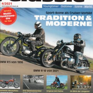 Motorrad Classic 4/2021 – BMW R 5, BMW R 18, NSU 1953, Kawasaki Z 1000