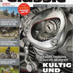MOTORRAD Classic 4/2017 – Ducati-Motoren, KH 400, Crocker V2, Schalldämpfer aus Edelstahl