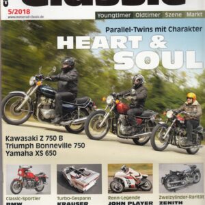 MOTORRAD Classic 5/2018 – Heart & Soul: Parallel-Twins mit Charakter