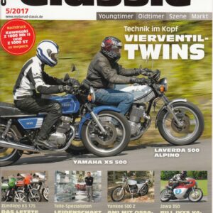 MOTORRAD Classic 5/2017 – Vierventil-Twins, Yamaha XS 500, Zündapp KS 175, Yankee 500 Z