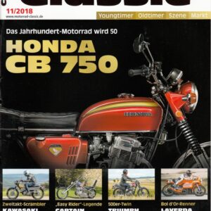 MOTORRAD Classic 11/2018 – 50 Jahre Honda CB 750