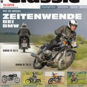 MOTORRAD Classic 12/2018 – Zeitenwende bei BMW