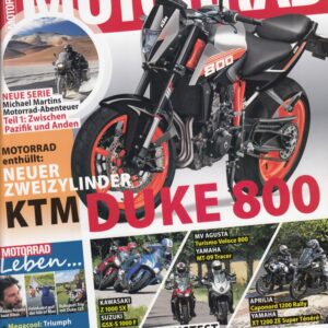MOTORRAD 18/2015 - KTM Duke 800, Kawasaki Z1000 SX, Suzuki GSX-S 1000 F