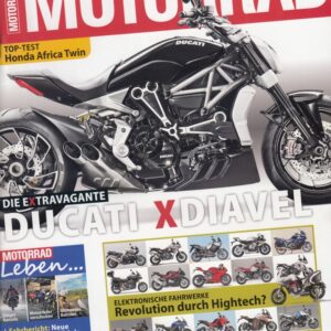 MOTORRAD 03/2016 - Die extravagante Ducati XDiavel, Honda Africa Twin Top-Test, Elektronische Fahrwerke