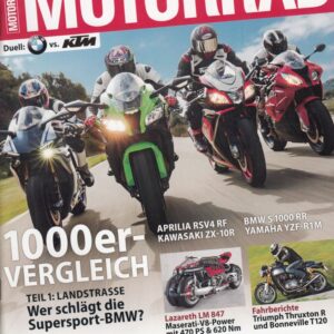 MOTORRAD 07/2016 - Fahrbericht Yamaha FJR 1300 AE, 1000er-Vergleich, Teil 1, Landstraße