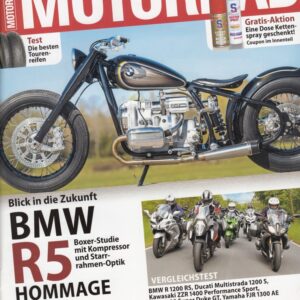 MOTORRAD 13/2016 + BMW R5 Hommage + KTM Super Duke GT im Vergleich sportlicher Tourer