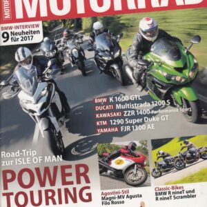 MOTORRAD 20/2016 - Power-Touring Isle of Man, BMW K 1600 GTL, 9 BMW Neuheiten 2017