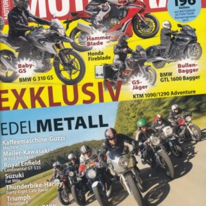 MOTORRAD 21/2016 - BMW G 310 GS, Honda Fireblade, Ducati 1199 Panigale Dauertest