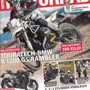 MOTORRAD 03/2017 - Touratech BMW R 1200 GS Rambler exklusiv, Triumph Street Triple, Zylinder-Vergleich