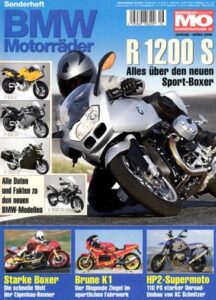 Titelseite: MO BMW Motorräder - R 75/5, R 1200 S, Brune K1 - Sonderausgabe 16