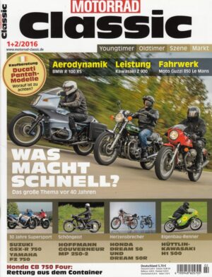 01_02_2.jpg Motorrad Classic 1+2/2016 – BMW R 100 RS; Kawasaki Z 900; Honda Dream 50