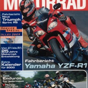 MOTORRAD 1/2000 – Test Yamaha YZF-R1; Kawasaki 900 Z1; Yamaha YZF-R1