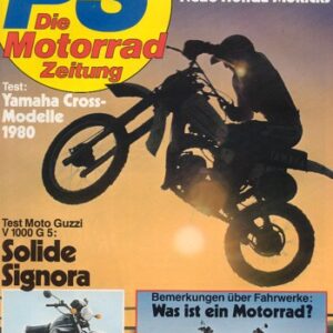 PS 1/1980 – Moto Guzzi V 1000 G5 mit 45 kW (61 PS) Test & Technik, Harley-Davidson XLS 1000 Roadster mit 41 kW (55 PS) im Test