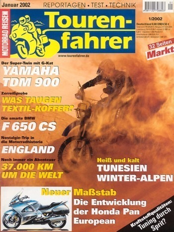 Tourenfahrer 1/2002 – Honda ST 1100 Pan European Modell-Geschichte