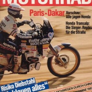 MOTORRAD 1/1987 – BMW R 80 vs. BMW K 75; Test Jawa 500 R; Test Bimota YB5