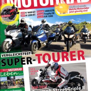 MOTORRAD 1/2013 – Dauertest-Bilanz Ducati Multistrada 1200 S; Top-Test Triumph Street Triple R