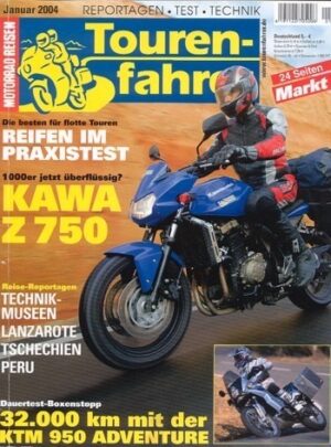 Tourenfahrer 1/2004 – Kawasaki Z 750; Ducati ST3; KTM 950 Adventure
