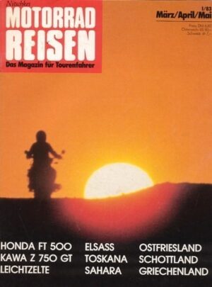Tourenfahrer 1/1983 – Kawasaki Z 750 GT mit 57 kW (78 PS) als Reise-Motorrad, Honda FT 500 mit 20 kW (27 PS) als Reisemotorrad