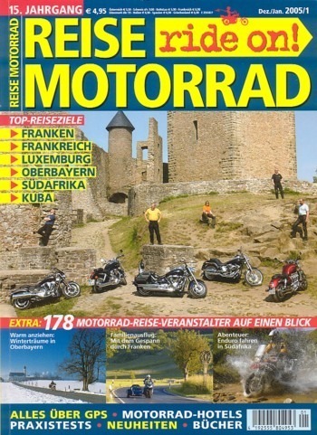 REISE MOTORRAD ride on! 1/2005 – Harley-Davidson Softail Deuce mit 47 kW (64 PS) Vorstellung, Honda VTX 1800 mit 71 kW (97 PS) Vorstellung