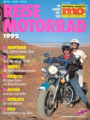 REISE MOTORRAD 1992 – Enfield Bullet 350, damit unterwegs in/nach Südindien, Triumph Trophy 1200, damit unterwegs in Südengland